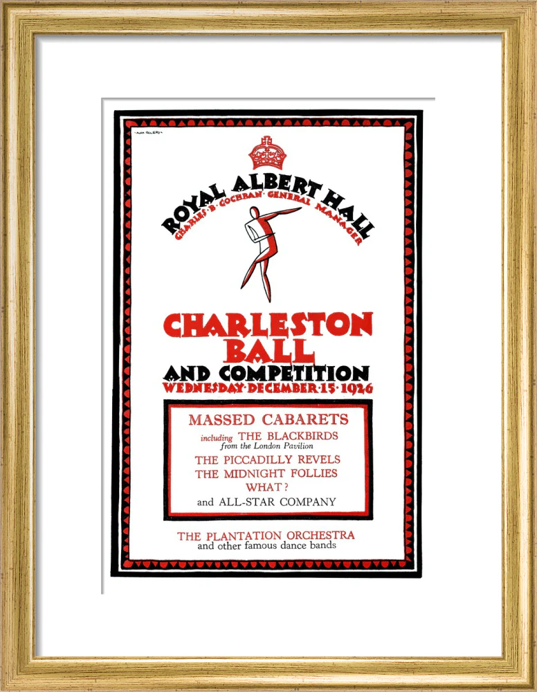 Charleston Ball and Competition Art Print - Image 25