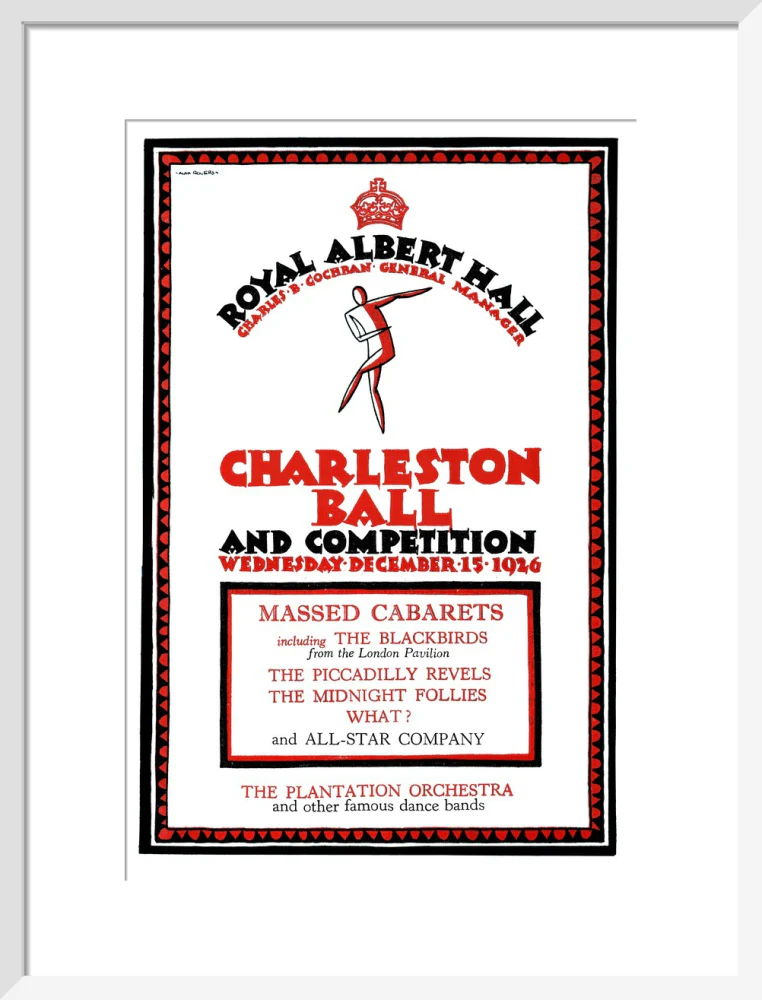 Charleston Ball and Competition Art Print - Image 29