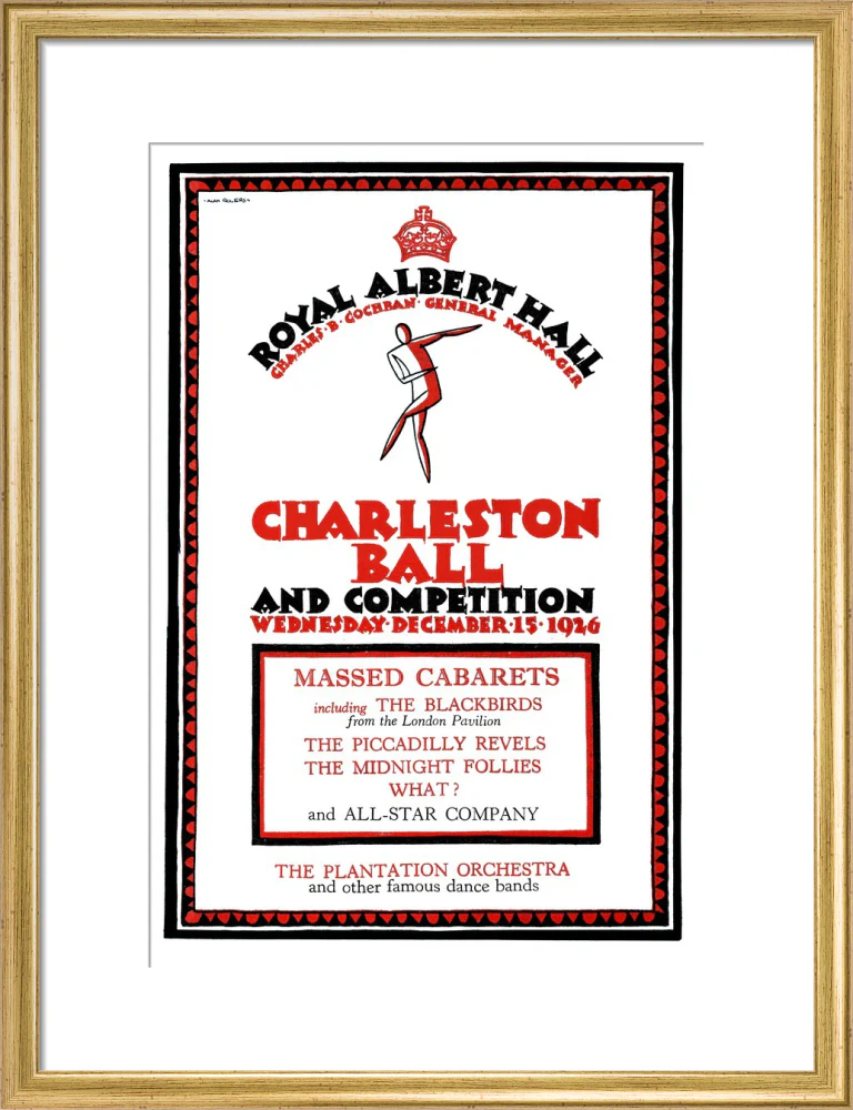 Charleston Ball and Competition Art Print - Image 30