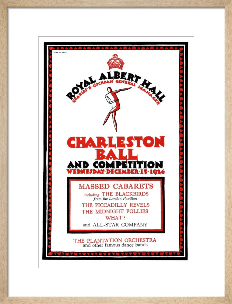 Charleston Ball and Competition Art Print - Image 31