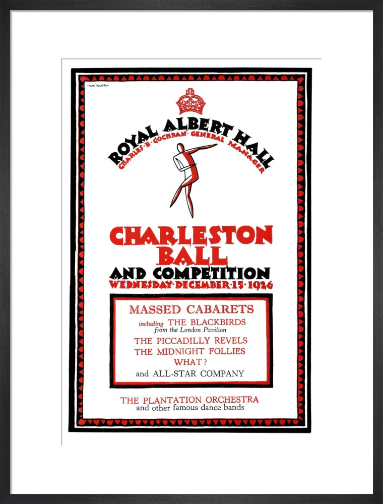 Charleston Ball and Competition Art Print - Image 33