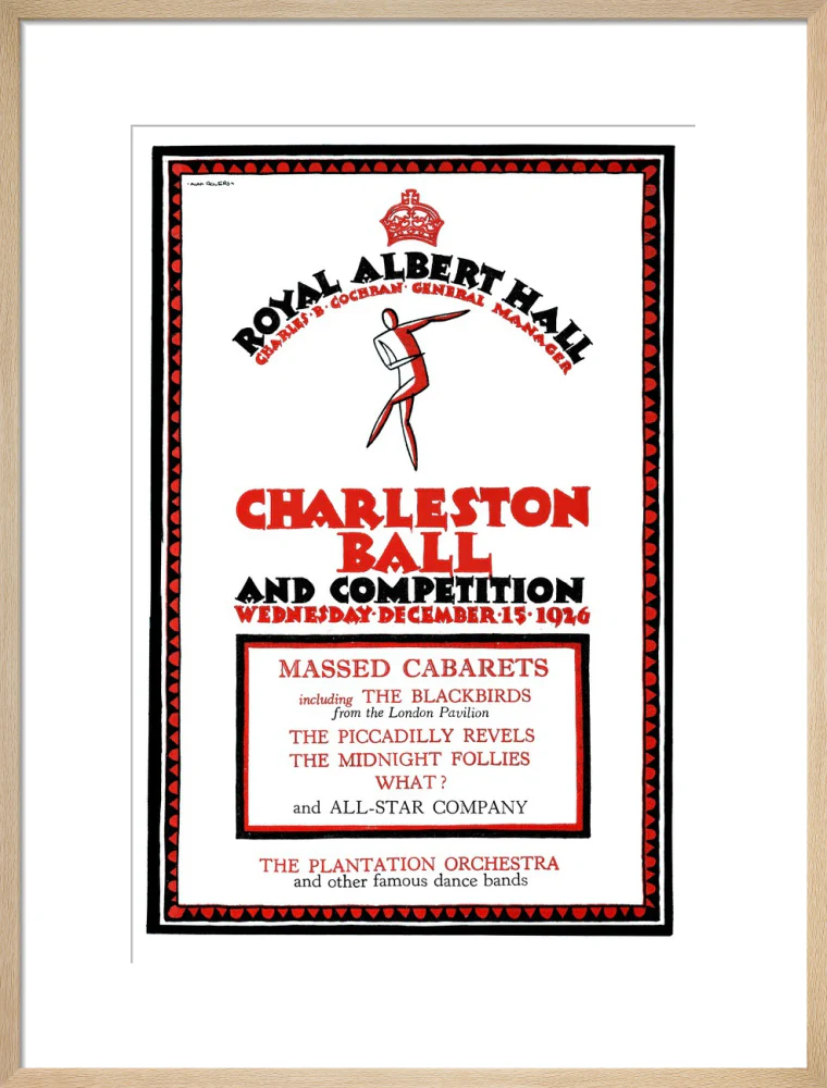 Charleston Ball and Competition Art Print - Image 36