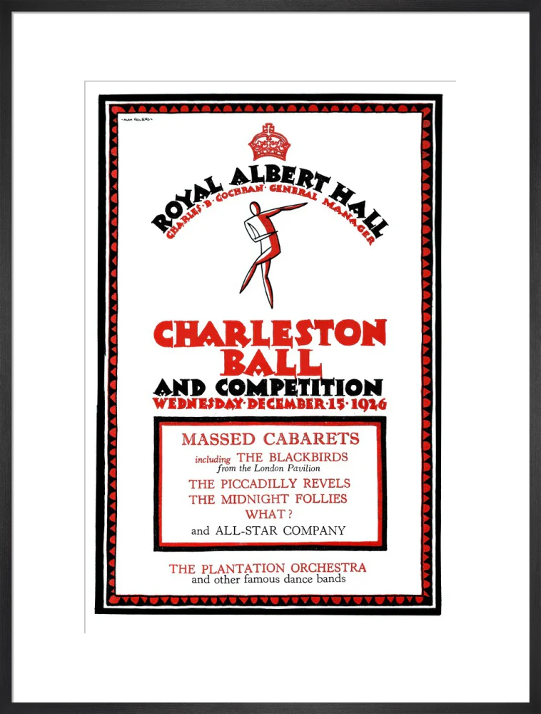 Charleston Ball and Competition Art Print - Image 38