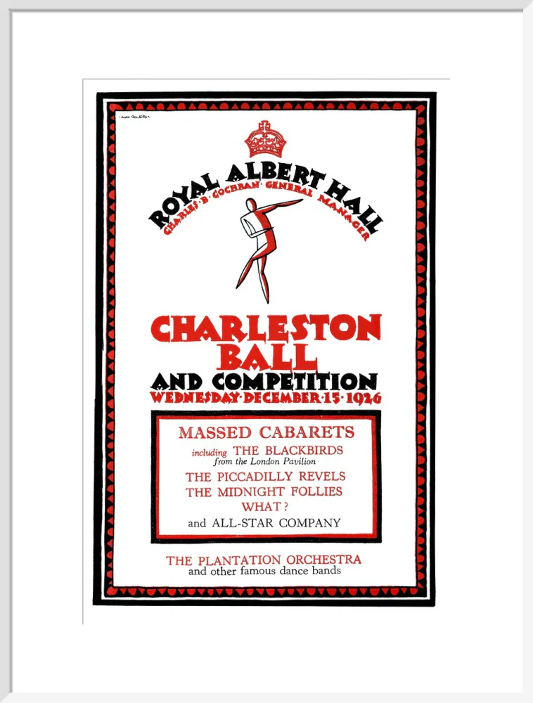 Charleston Ball and Competition Art Print - Image 39