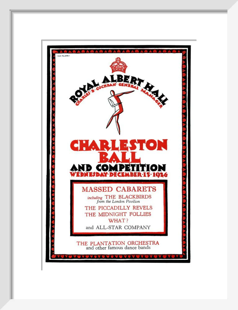 Charleston Ball and Competition Art Print - Image 5