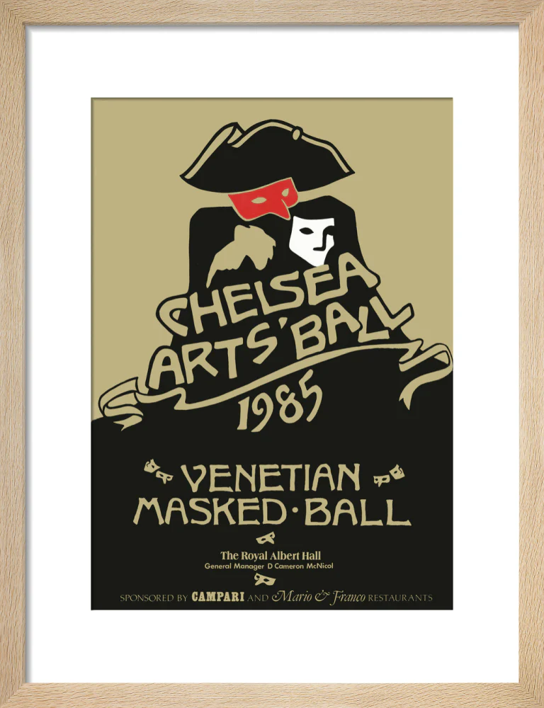 The Chelsea Arts Club Ball 'Venetian Masked Ball' Art Print - Image 26