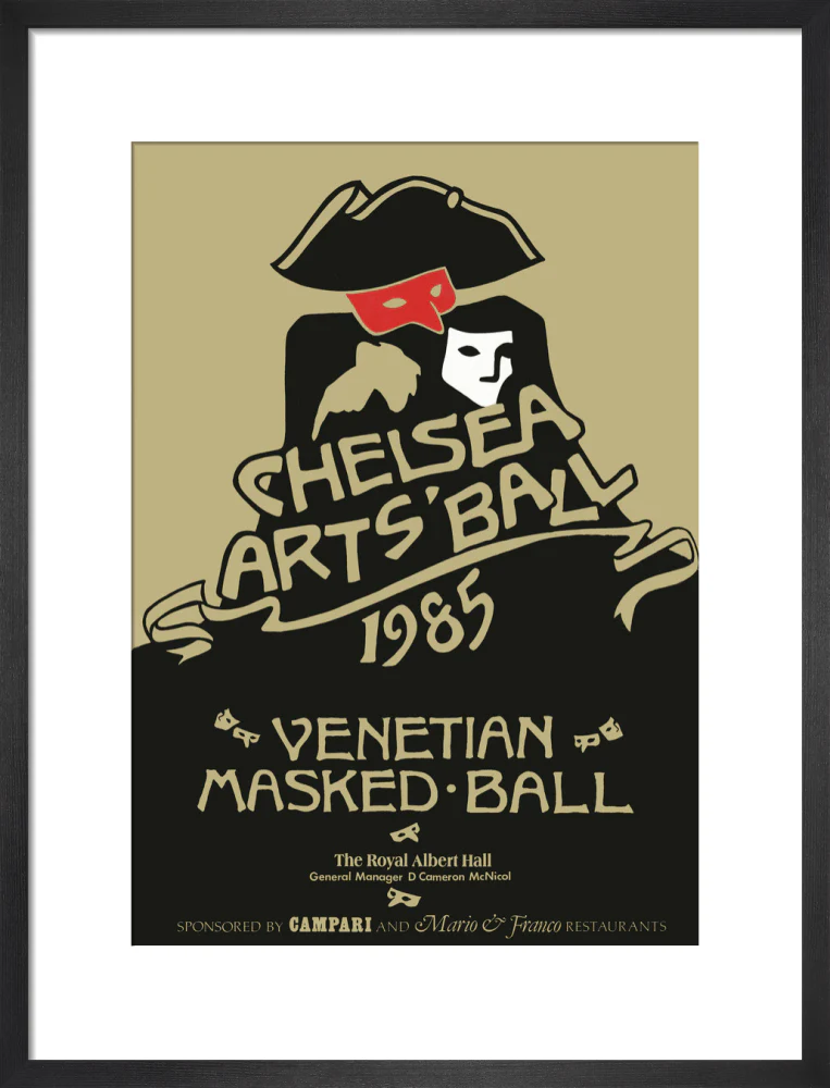 The Chelsea Arts Club Ball 'Venetian Masked Ball' Art Print - Image 28