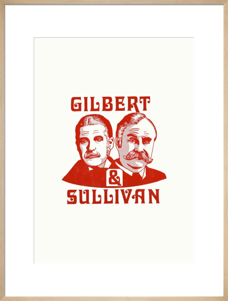 Gilbert & Sullivan Concert 1979 Art Print - Image 22