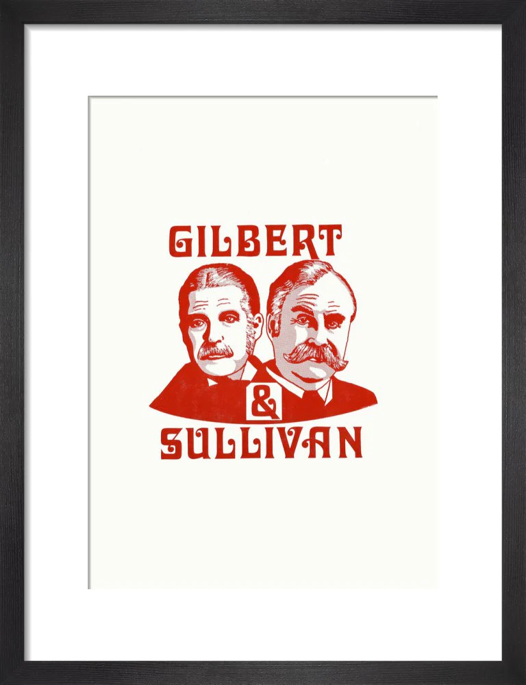 Gilbert & Sullivan Concert 1979 Art Print - Image 4