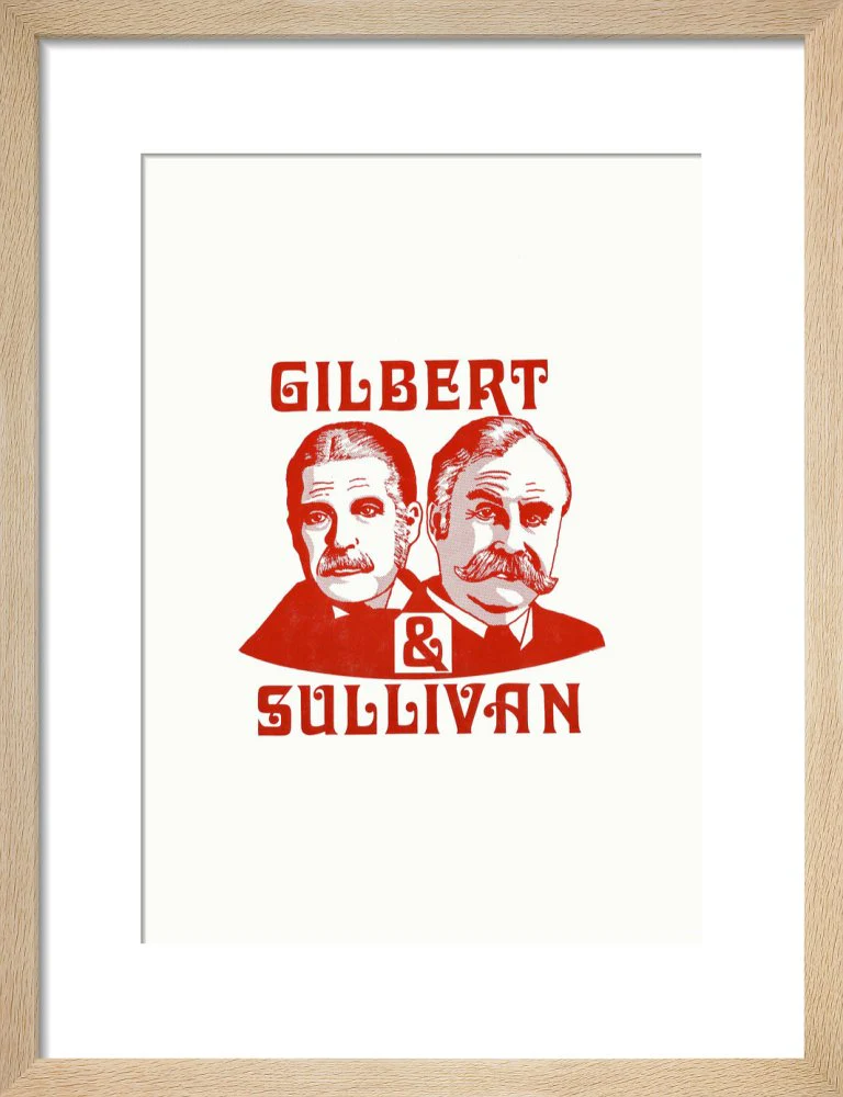 Gilbert & Sullivan Concert 1979 Art Print - Image 7