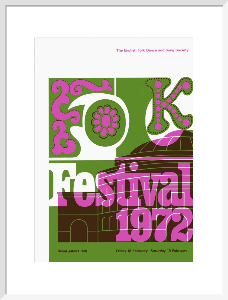Folk Festival 1972 Art Print - Image 15