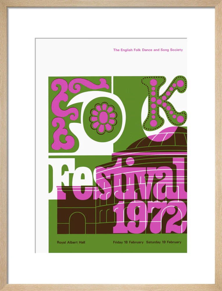 Folk Festival 1972 Art Print - Image 31