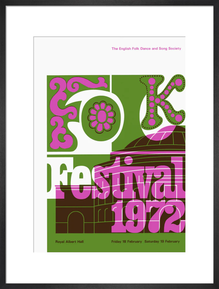 Folk Festival 1972 Art Print - Image 33