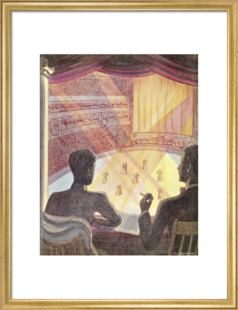 The Star Ballroom Championships Art Print - Image 30