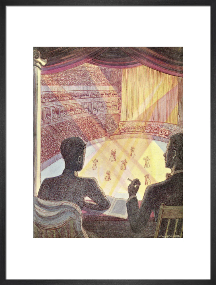 The Star Ballroom Championships Art Print - Image 33