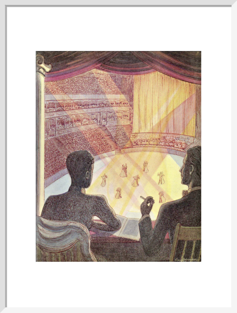 The Star Ballroom Championships Art Print - Image 34