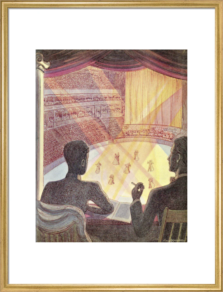 The Star Ballroom Championships Art Print - Image 35