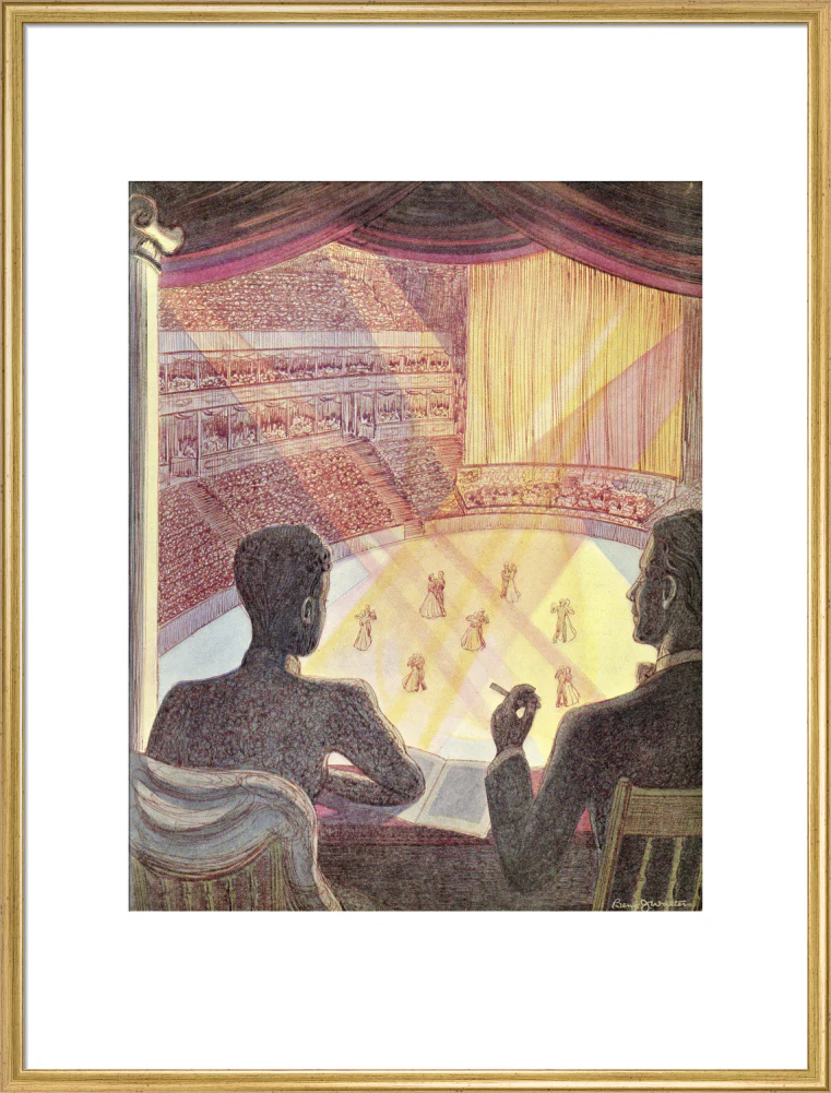 The Star Ballroom Championships Art Print - Image 40