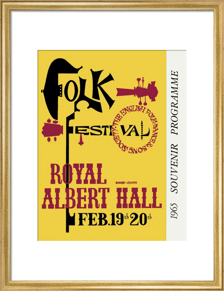 Folk Festival 1965 Art Print - Image 11