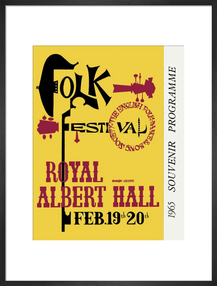 Folk Festival 1965 Art Print - Image 14