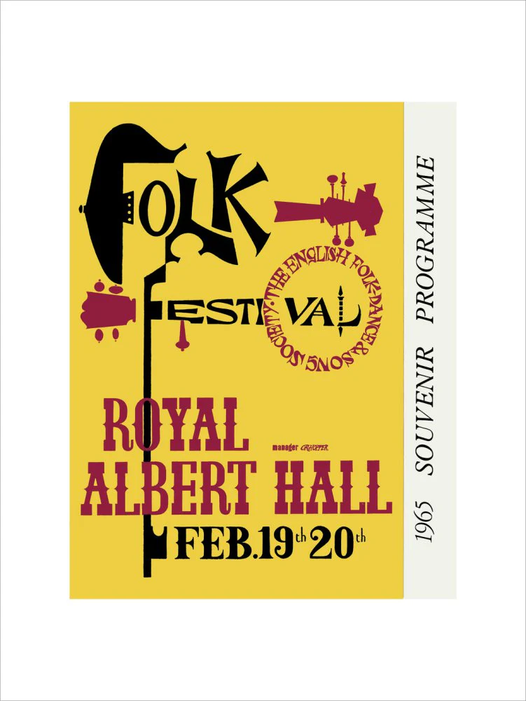 Folk Festival 1965 Art Print - Image 18