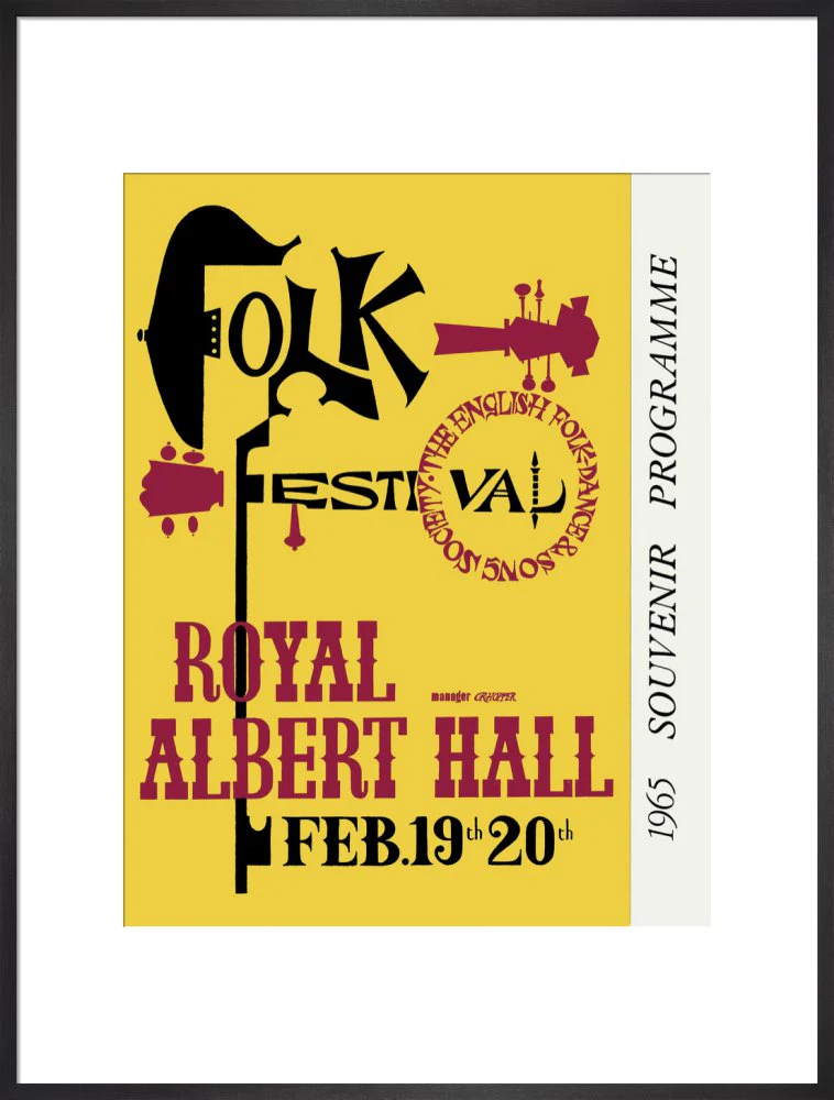 Folk Festival 1965 Art Print - Image 19