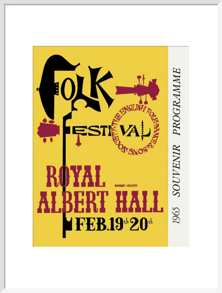 Folk Festival 1965 Art Print - Image 20