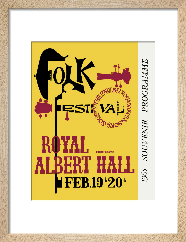 Folk Festival 1965 Art Print - Image 26