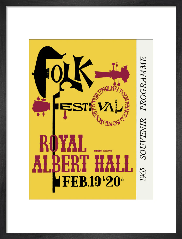 Folk Festival 1965 Art Print - Image 28