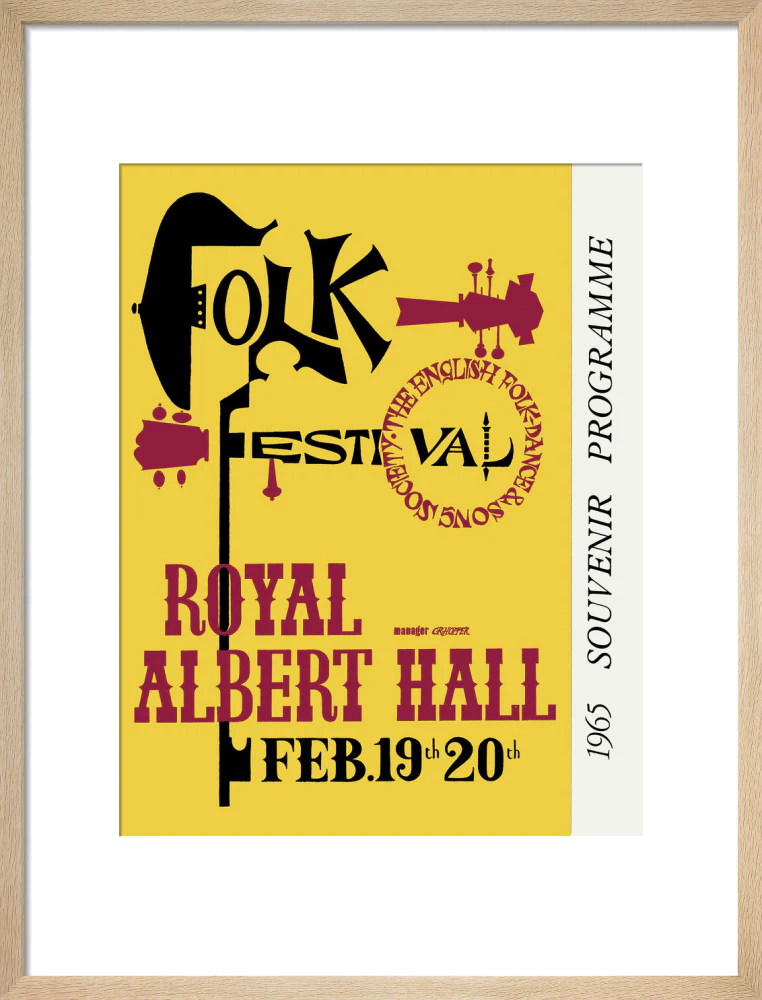 Folk Festival 1965 Art Print - Image 31