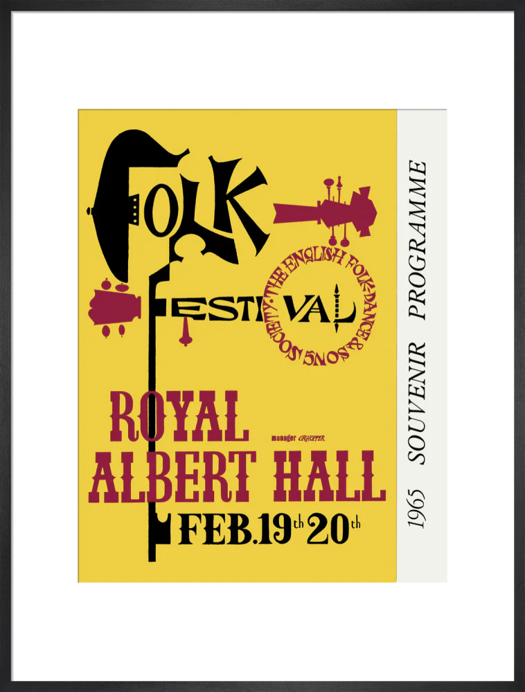 Folk Festival 1965 Art Print - Image 38