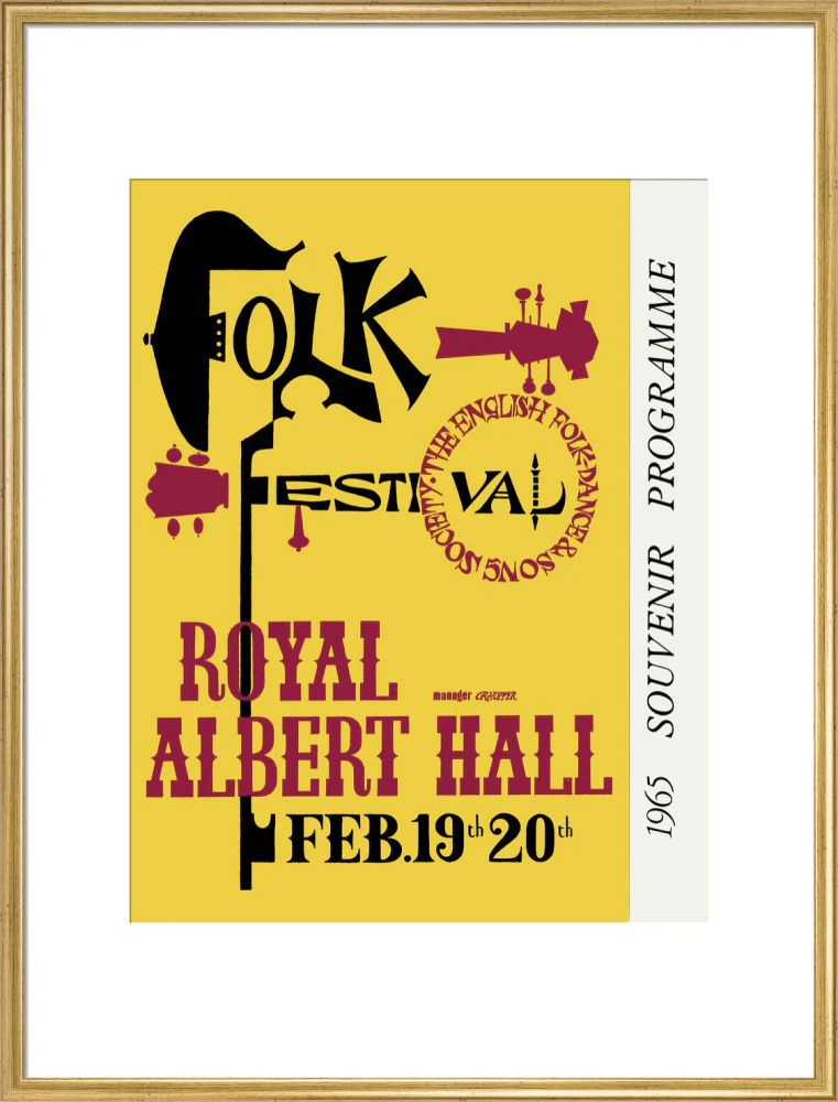 Folk Festival 1965 Art Print - Image 40