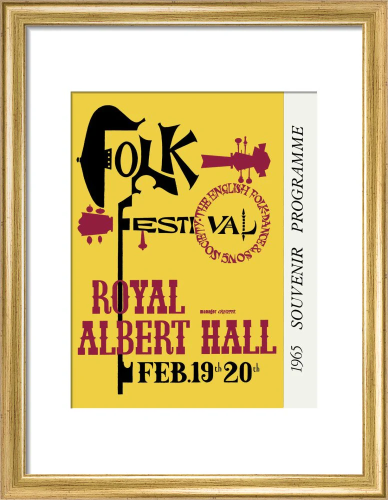 Folk Festival 1965 Art Print - Image 6