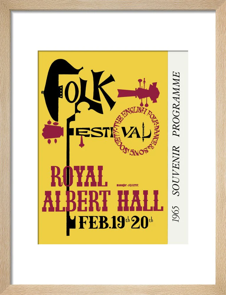 Folk Festival 1965 Art Print - Image 7