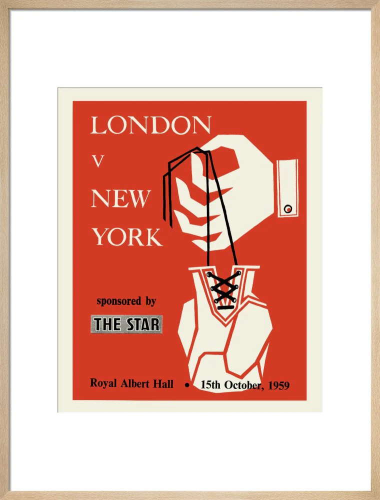 London v New York, London Amateur Boxing Association Art Print - Image 17