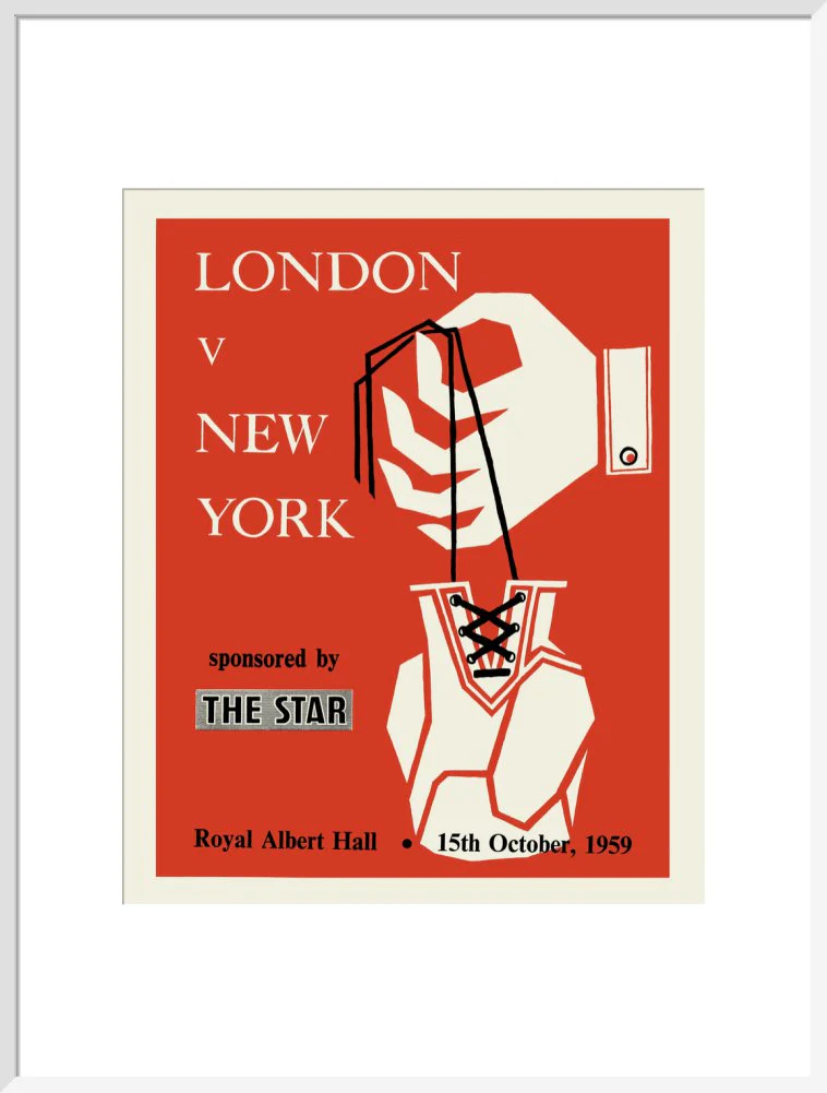 London v New York, London Amateur Boxing Association Art Print - Image 20