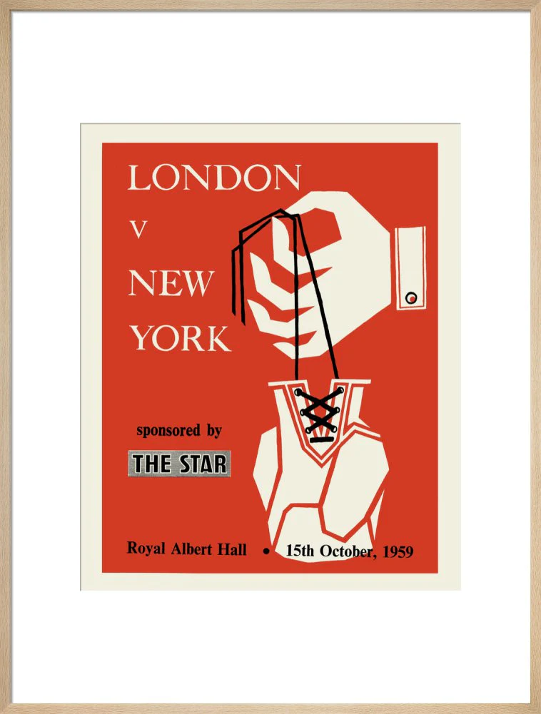 London v New York, London Amateur Boxing Association Art Print - Image 22