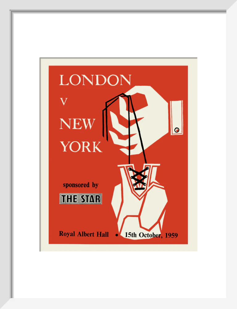 London v New York, London Amateur Boxing Association Art Print - Image 24
