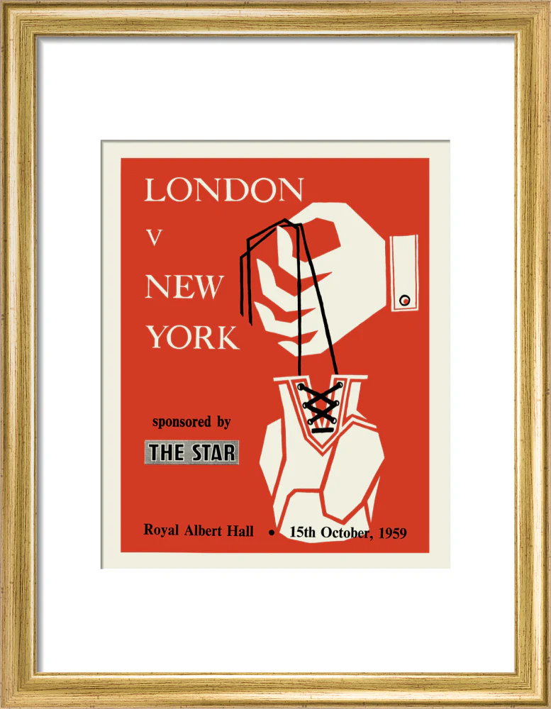 London v New York, London Amateur Boxing Association Art Print - Image 25