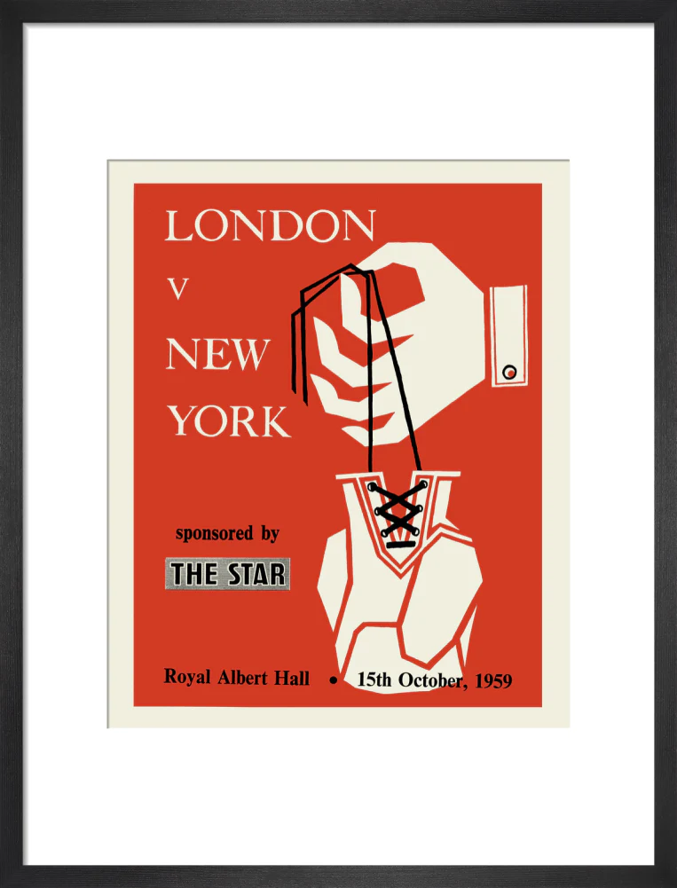 London v New York, London Amateur Boxing Association Art Print - Image 28