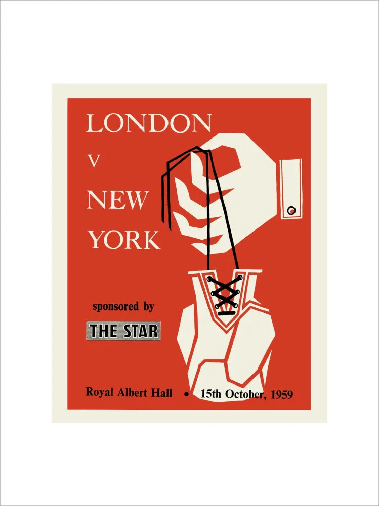London v New York, London Amateur Boxing Association Art Print - Image 32