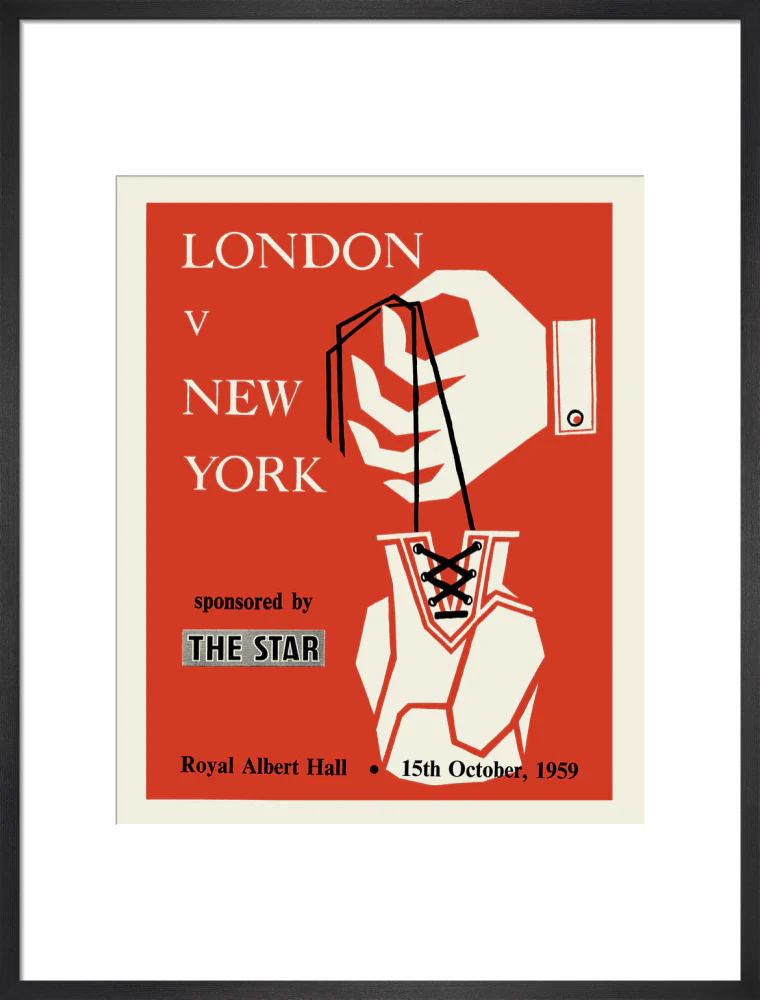 London v New York, London Amateur Boxing Association Art Print - Image 33