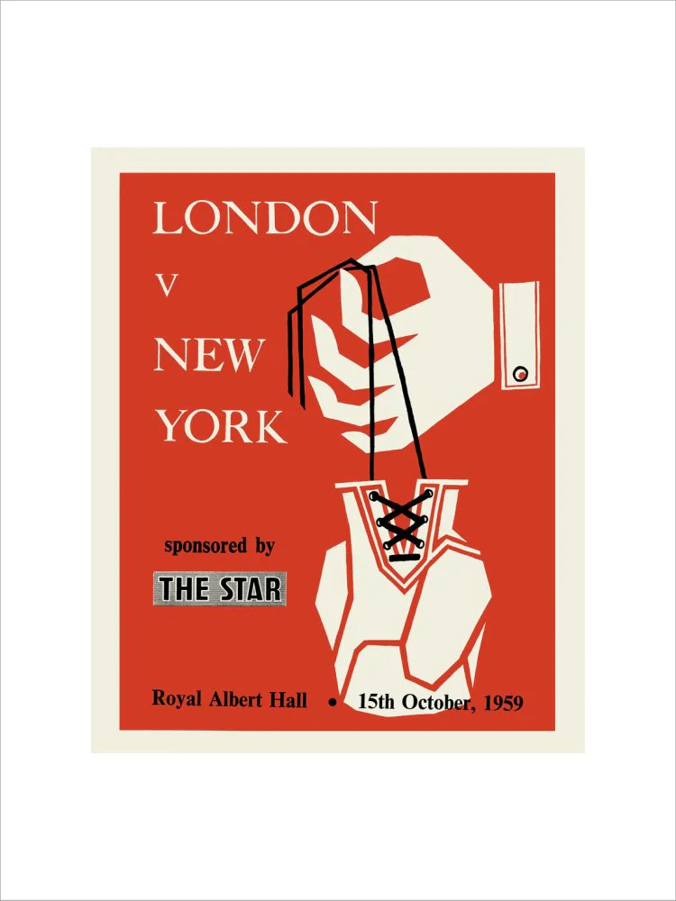 London v New York, London Amateur Boxing Association Art Print - Image 37