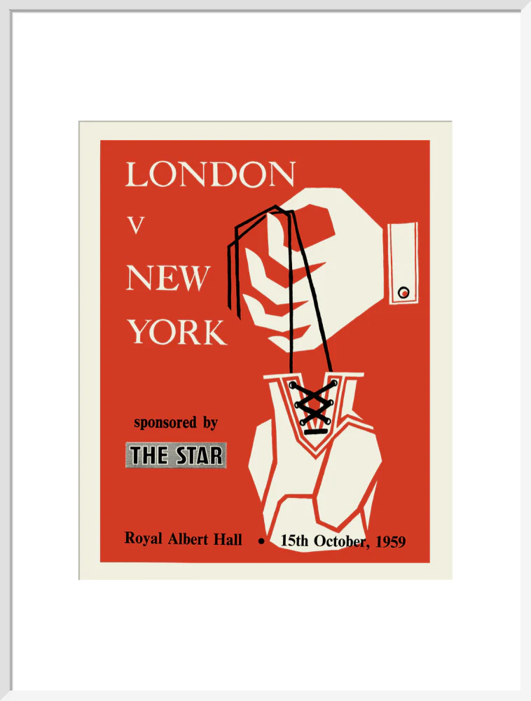 London v New York, London Amateur Boxing Association Art Print - Image 39