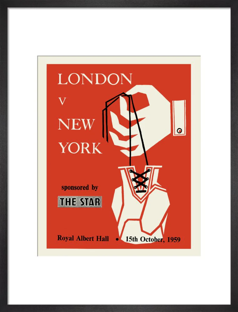London v New York, London Amateur Boxing Association Art Print - Image 9