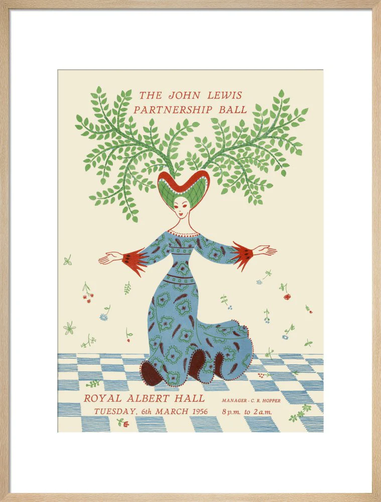 John Lewis Partnership Ball Art Print - Image 17