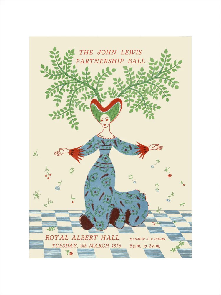 John Lewis Partnership Ball Art Print - Image 3