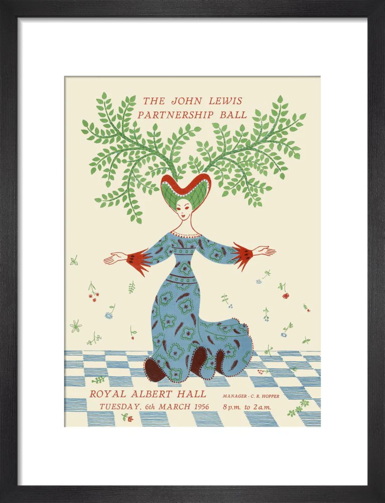 John Lewis Partnership Ball Art Print - Image 4