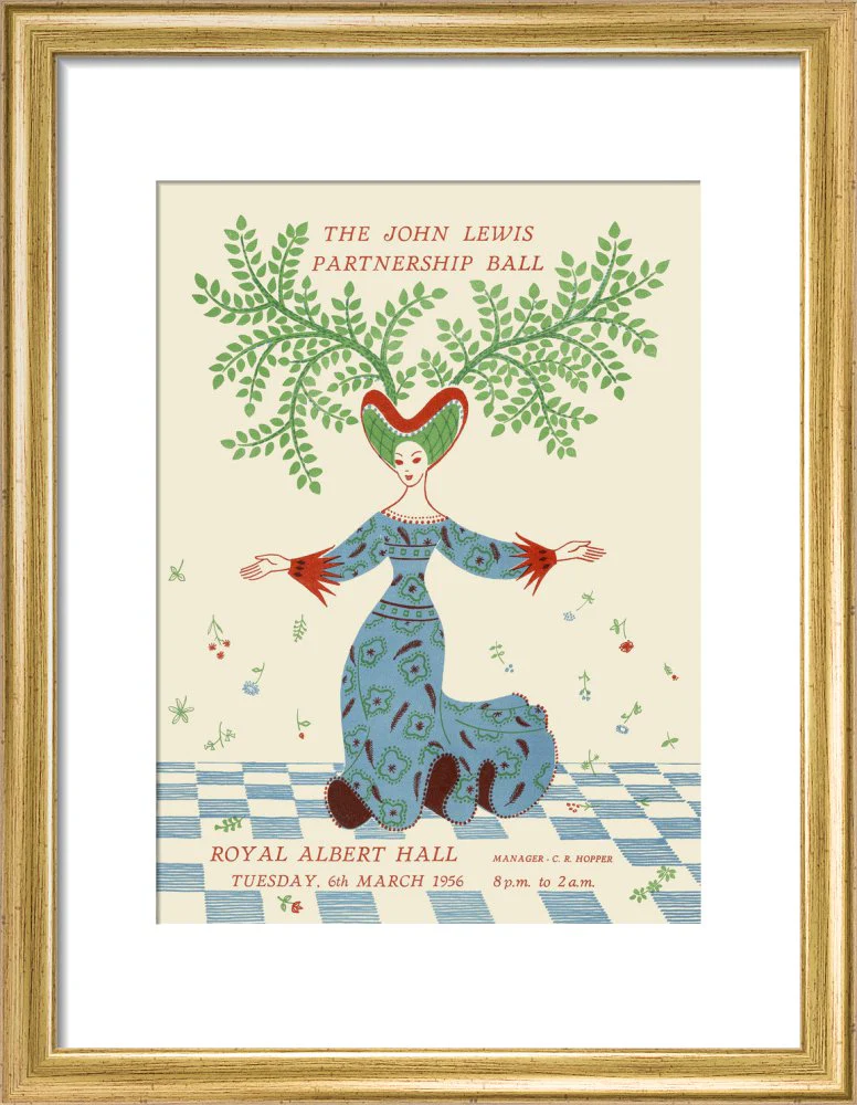 John Lewis Partnership Ball Art Print - Image 6