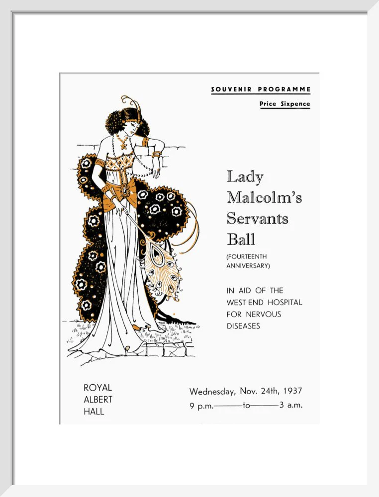 Lady Malcolm's Servants' Ball (Fourteenth Anniversary) Art Print - Image 10